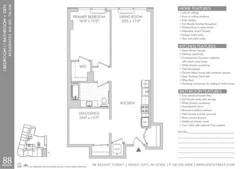 88 Regent Street Studio-2 Beds Apartment for Rent - Photo Gallery 41